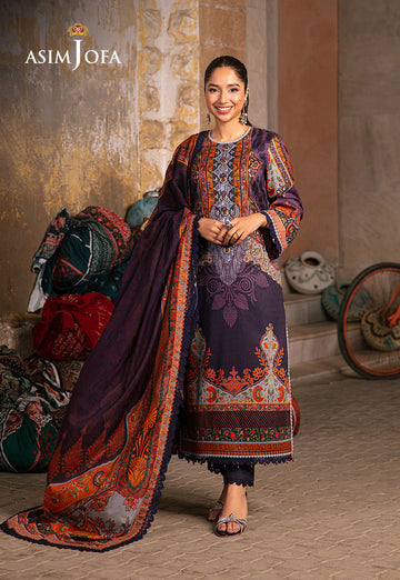 Asim Jofa AJAR-12 Aira Summer Prints Essentials Online Shopping